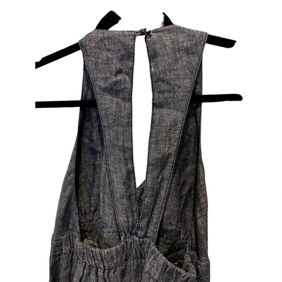 CAbi‎ Chambray Linen Maxi Dress Size Small style 995 - Picture 4 of 6